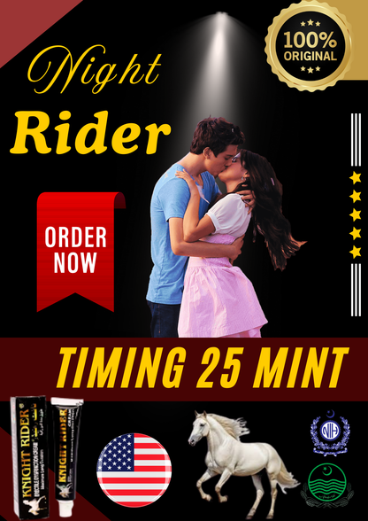 Knight Rider Delay Cream Buy 1 get 1 Free