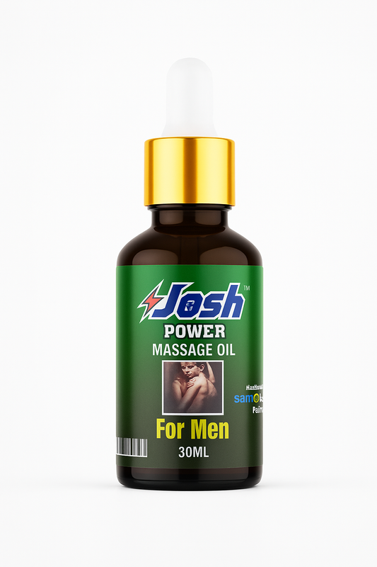 Josh Power Massage Oil - Size 4-5 Inch Badhaye, 7 Din Mein!